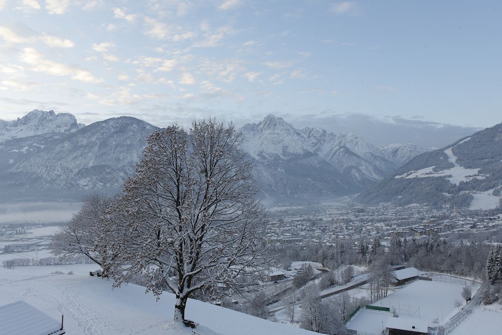 Winterlandschaft am Morgen