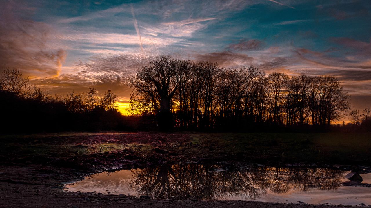 Winterlandschaft am Niederrhein 