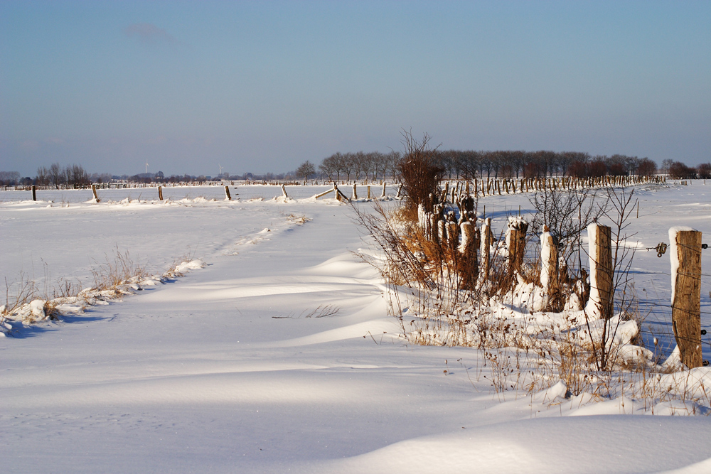 Winterlandschaft am Niederrhein