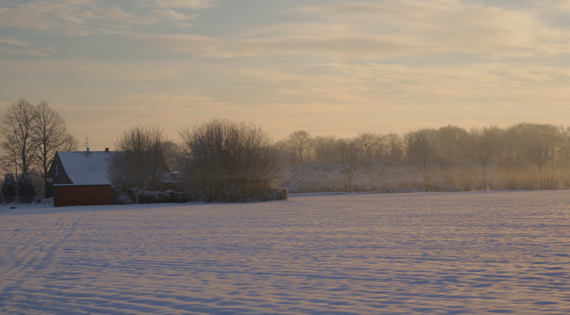 Winterlandschaft am Niederrhein