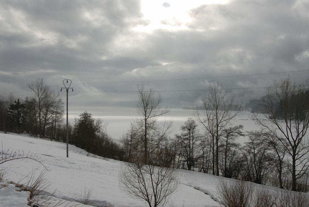 Winterlandschaft am Schluchsee