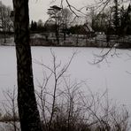 Winterlandschaft am See ...