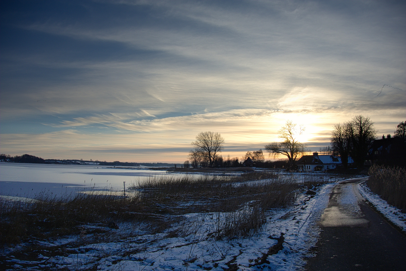 Winterlandschaft an der Schlei