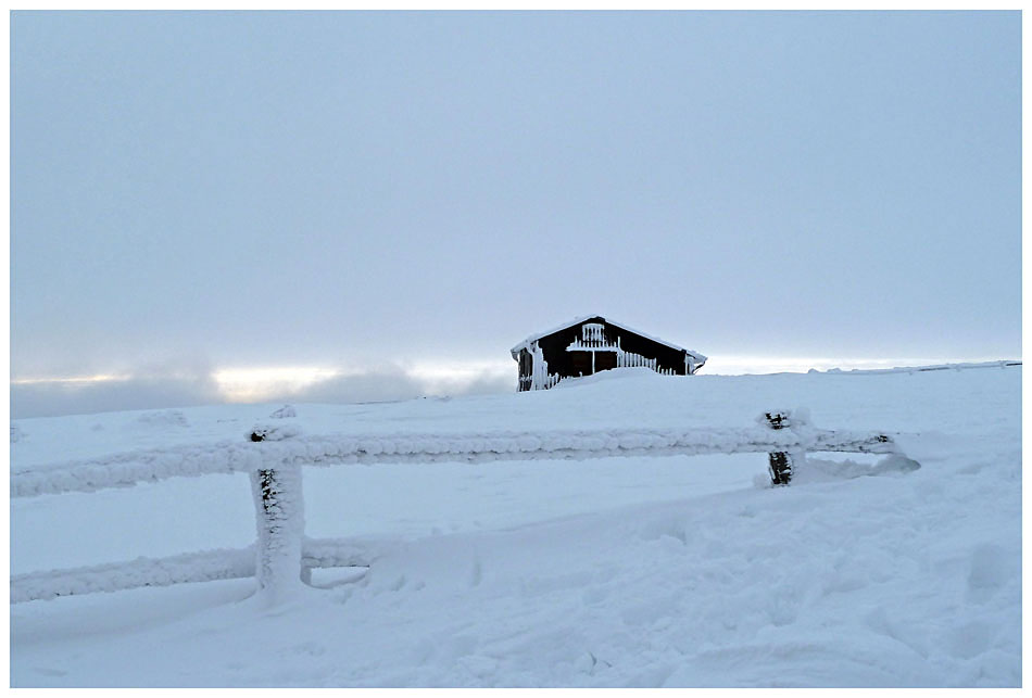 Winterlandschaft auf dem Brocken II