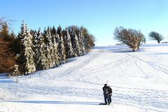 Winterlandschaft auf dem Schauinsland