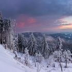 Winterlandschaft auf der Hornisgrunde im Schwarzwald