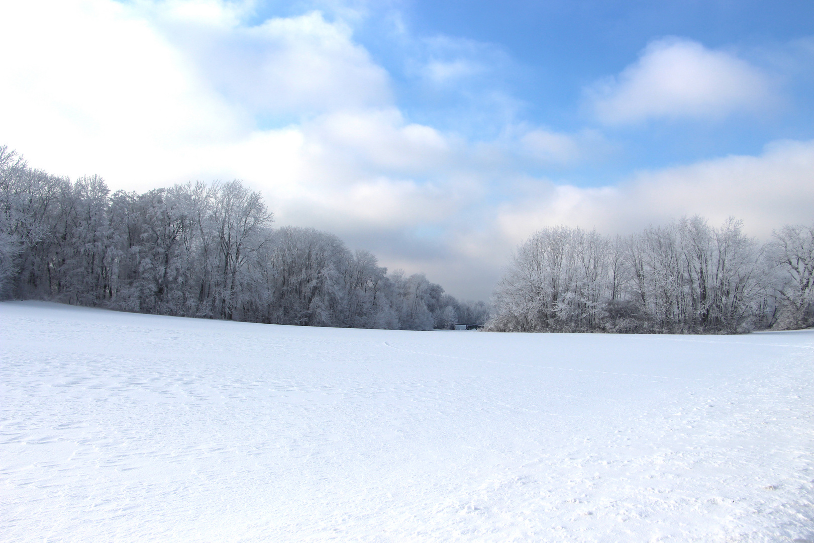 Winterlandschaft auf der schwäbischen Alb