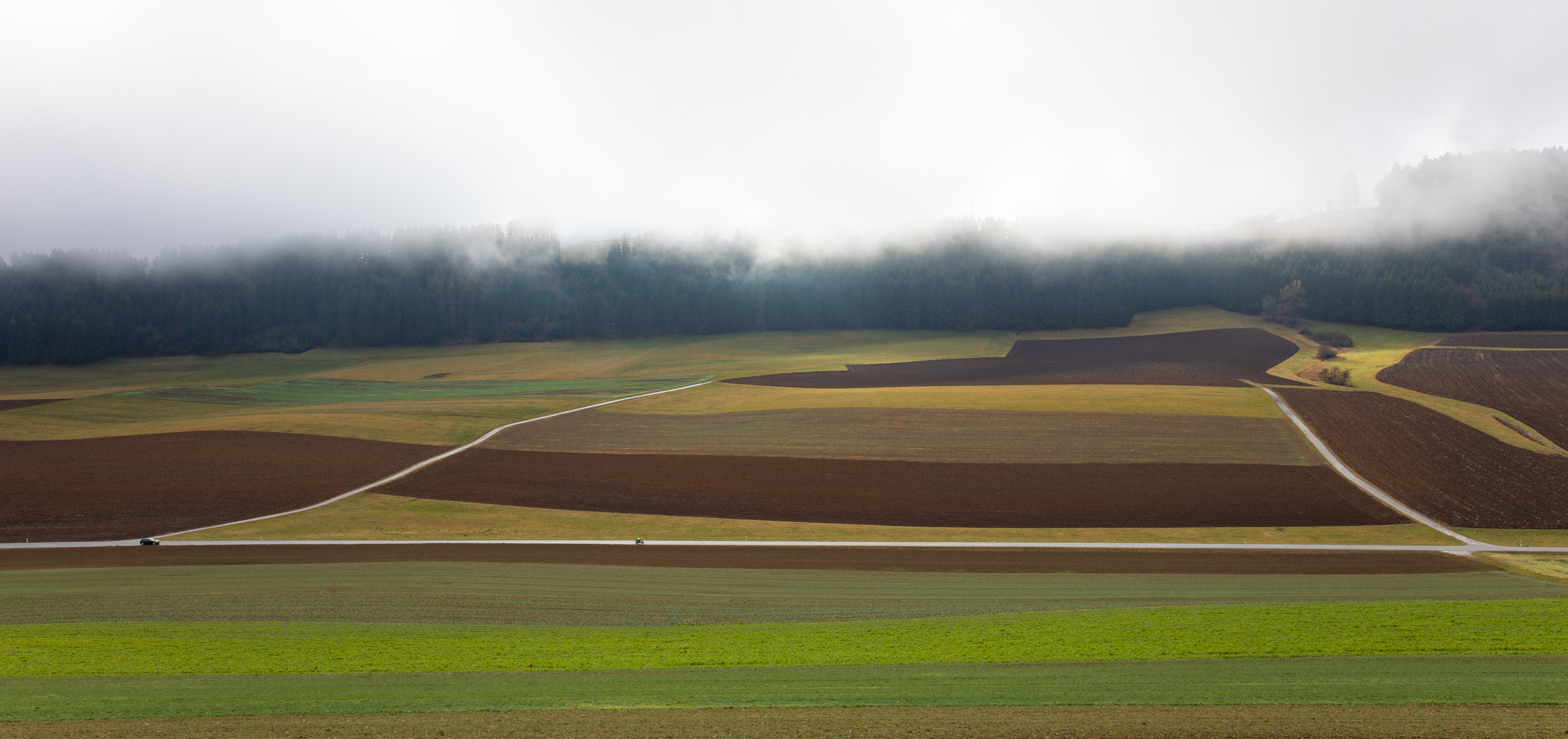 Winterlandschaft bei 16 Grad