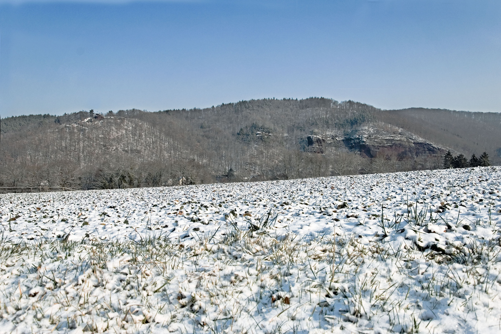 Winterlandschaft bei Blens