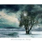 Winterlandschaft bei Erding