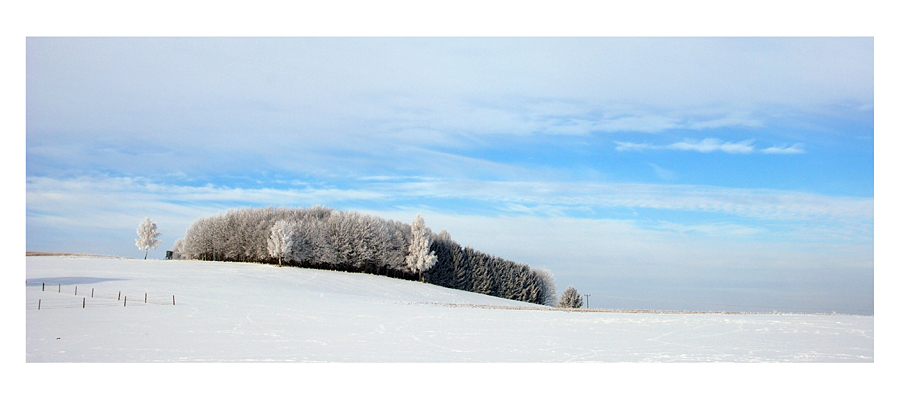 Winterlandschaft bei Furth im Wald