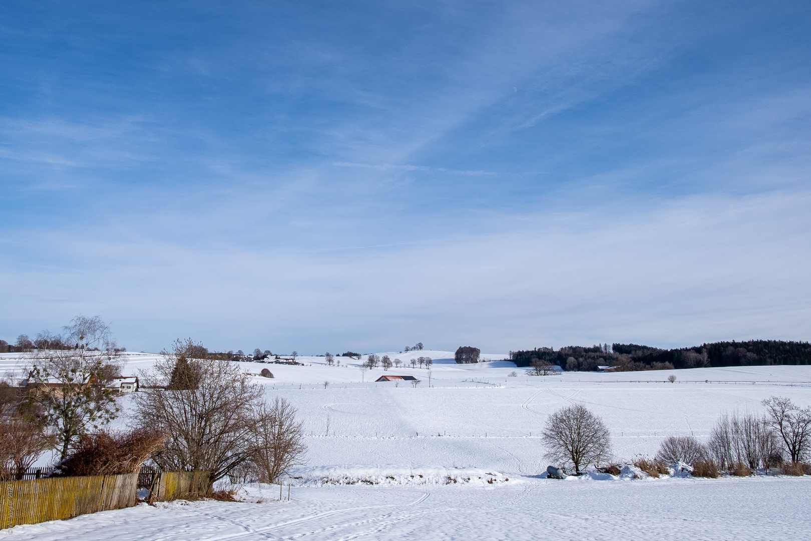 Winterlandschaft bei Holzhausen