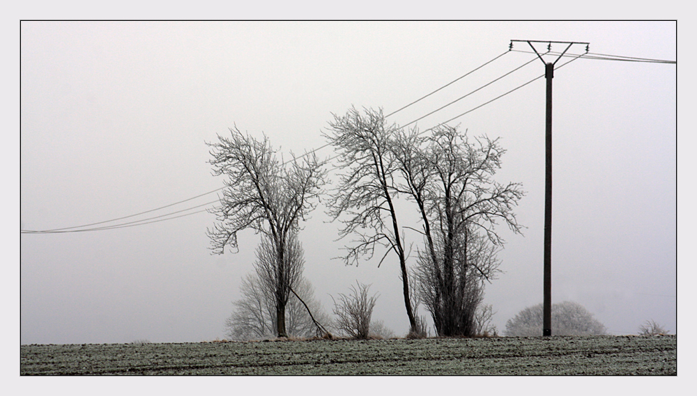 Winterlandschaft bei Korbach