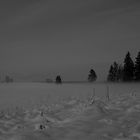 Winterlandschaft bei Nacht