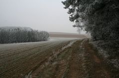 Winterlandschaft bei Pfreimd