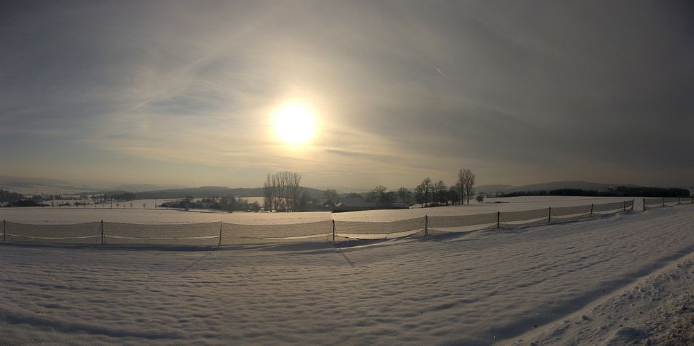 Winterlandschaft bei Rieglersreuth