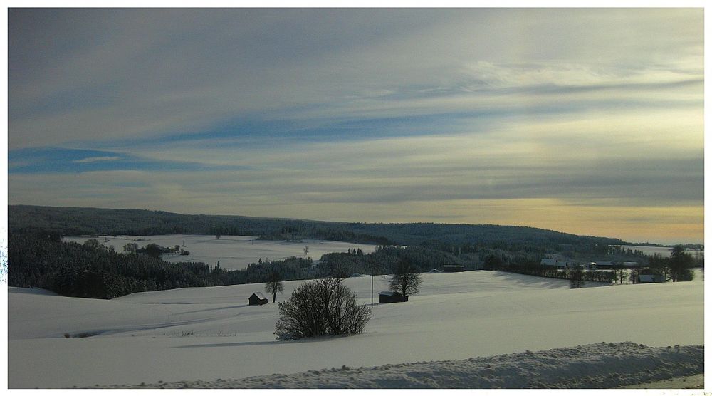 Winterlandschaft bei Stein