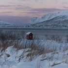 Winterlandschaft bei Tromsö