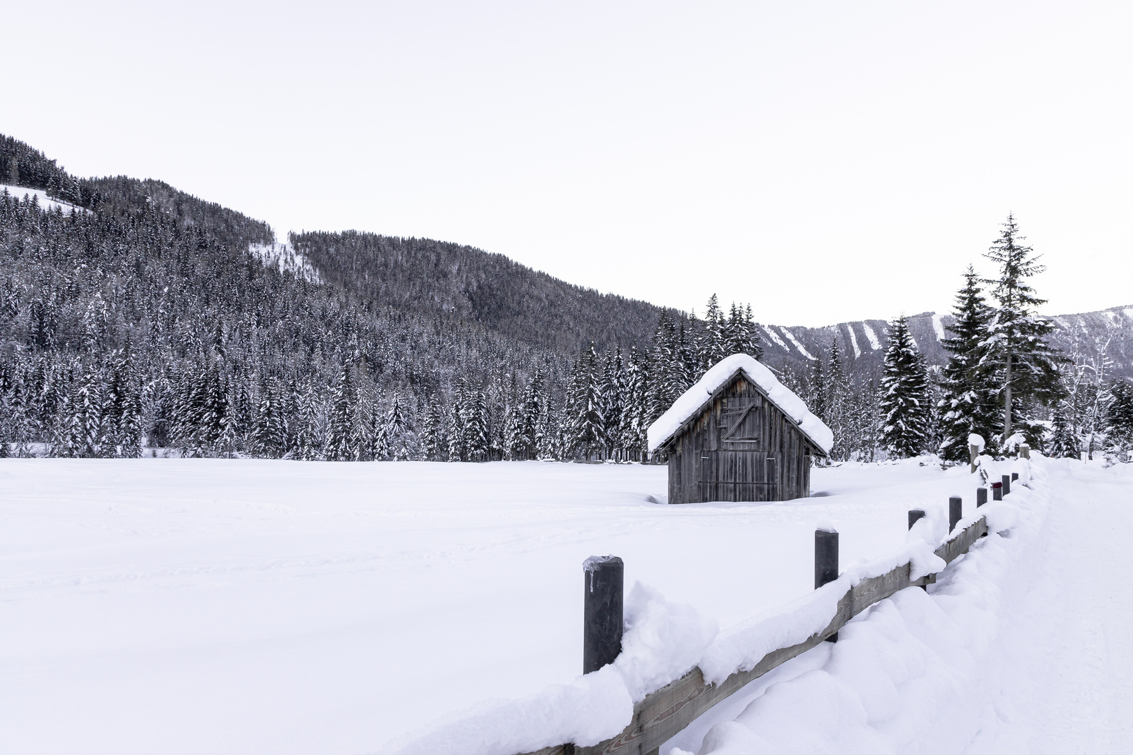 Winterlandschaft Bodental