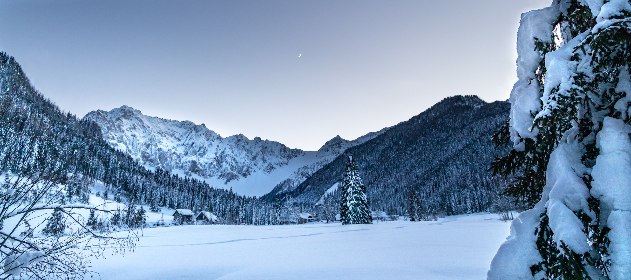 Winterlandschaft Bodental Kärnten