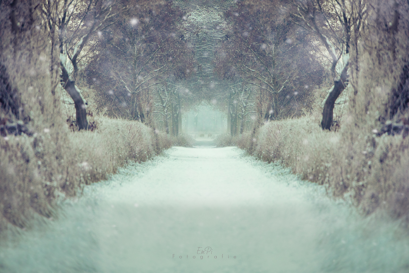 Winterlandschaft-Fantasy