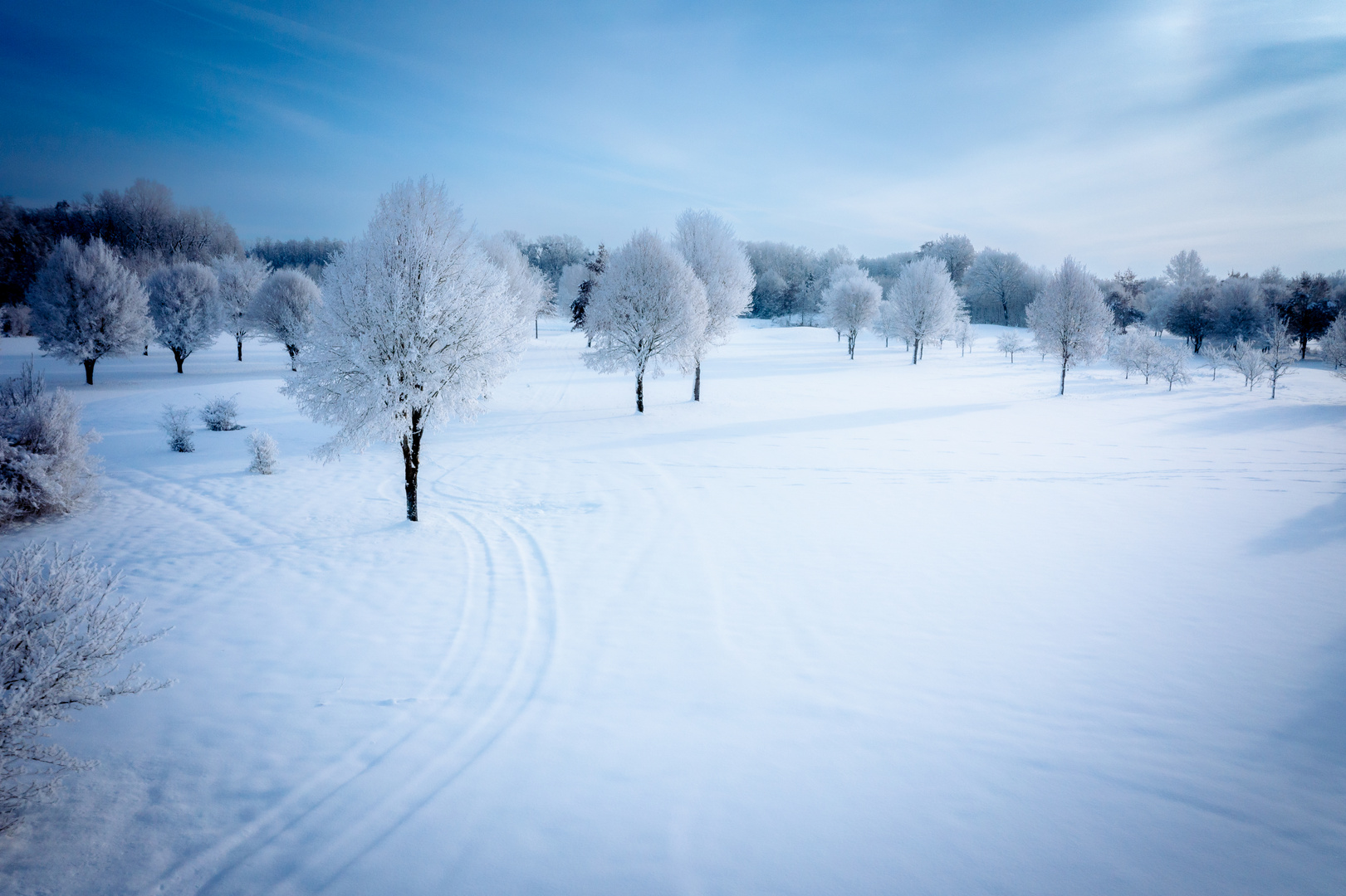 Winterlandschaft Gäuboden