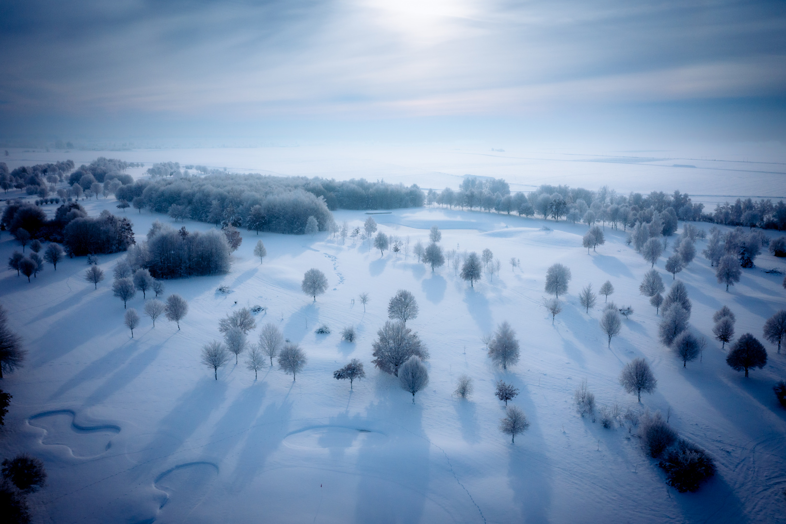 Winterlandschaft Gäuboden