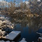 Winterlandschaft Gollinger Au Nö