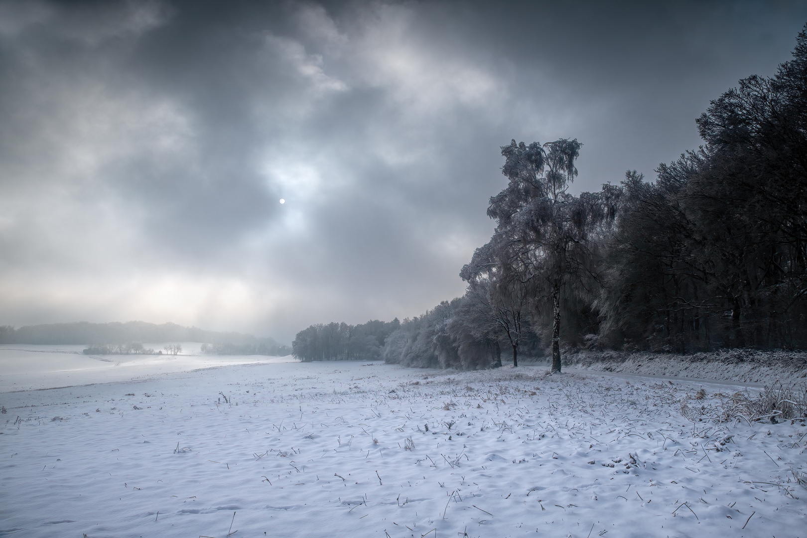 Winterlandschaft Hunsrück