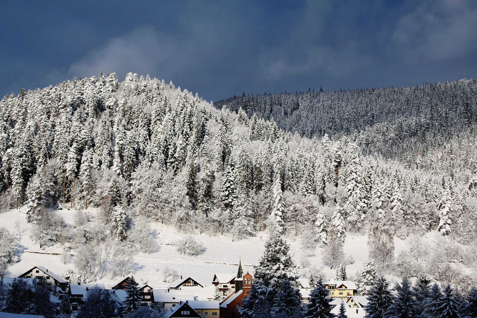 Winterlandschaft im Advent