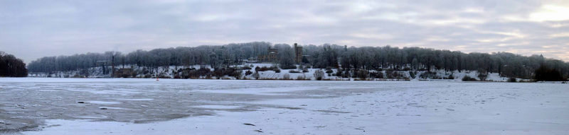 Winterlandschaft im Babelsberger Park