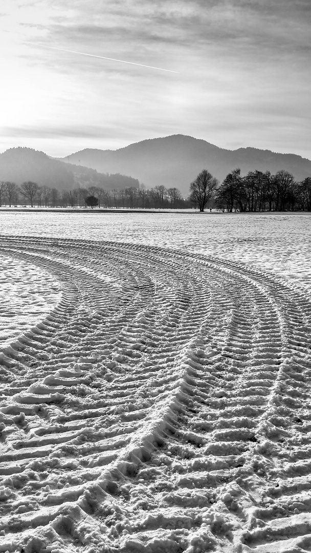 Winterlandschaft im Dreisamtal