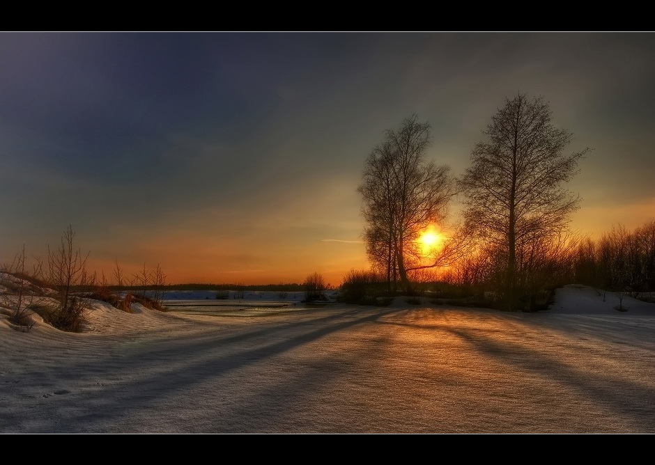 Winterlandschaft im Eggegebirge