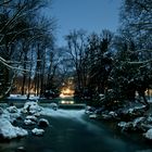 Winterlandschaft im Englischen Garten