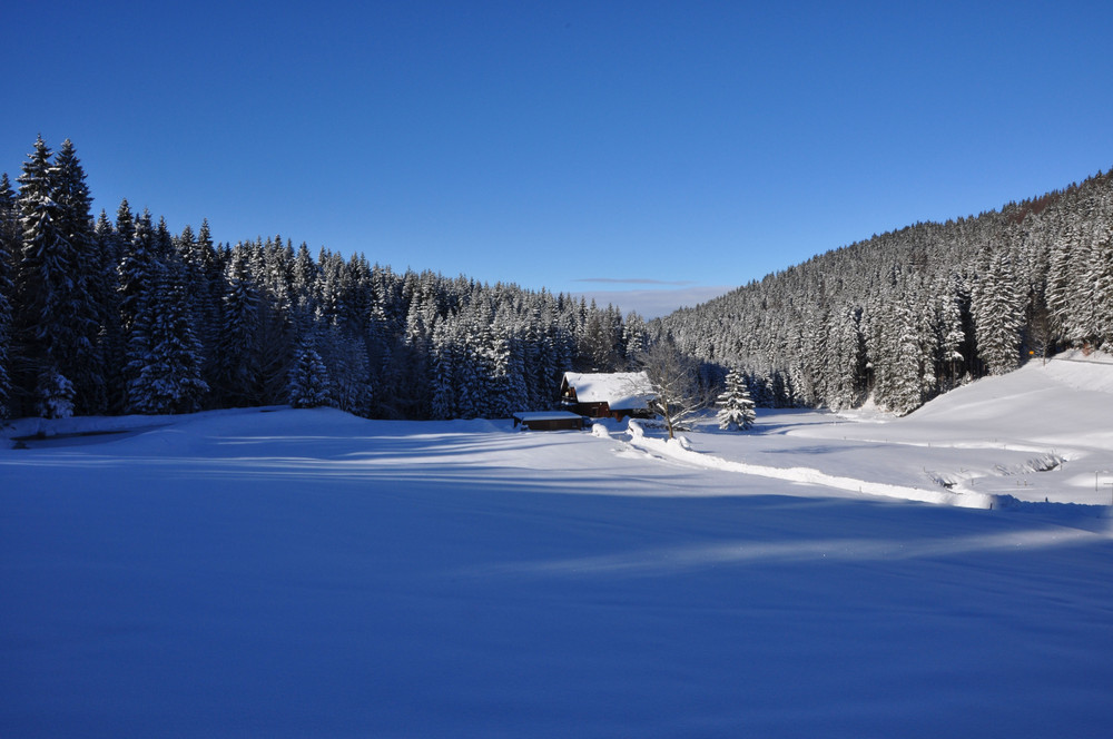 Winterlandschaft im Erzgebirge