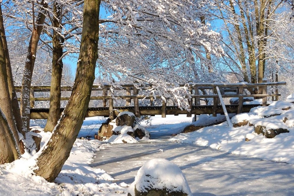 Winterlandschaft im Februar