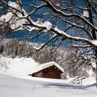 Winterlandschaft im Kleinwalsertal