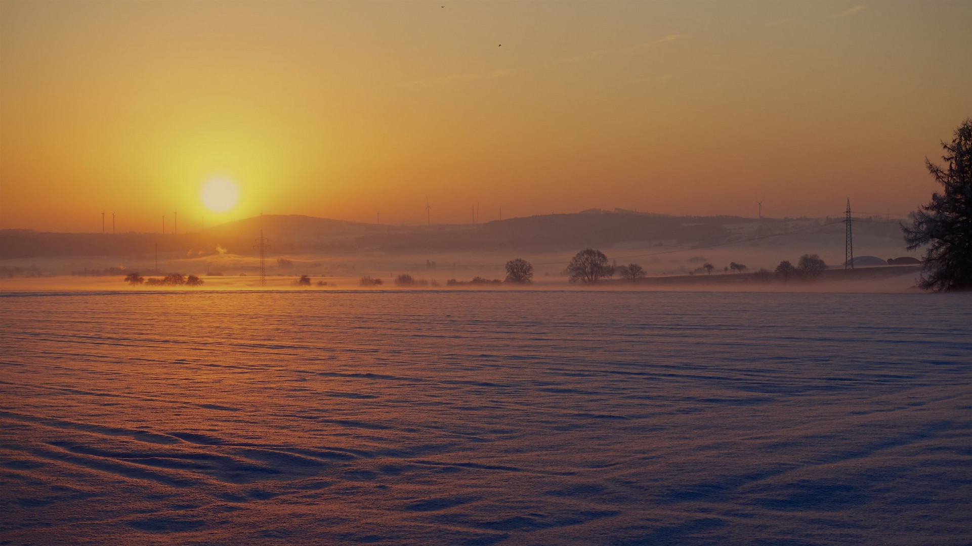 Winterlandschaft im Kreis Höxter