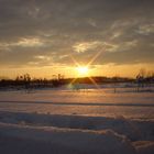 Winterlandschaft im Land Brandenburg