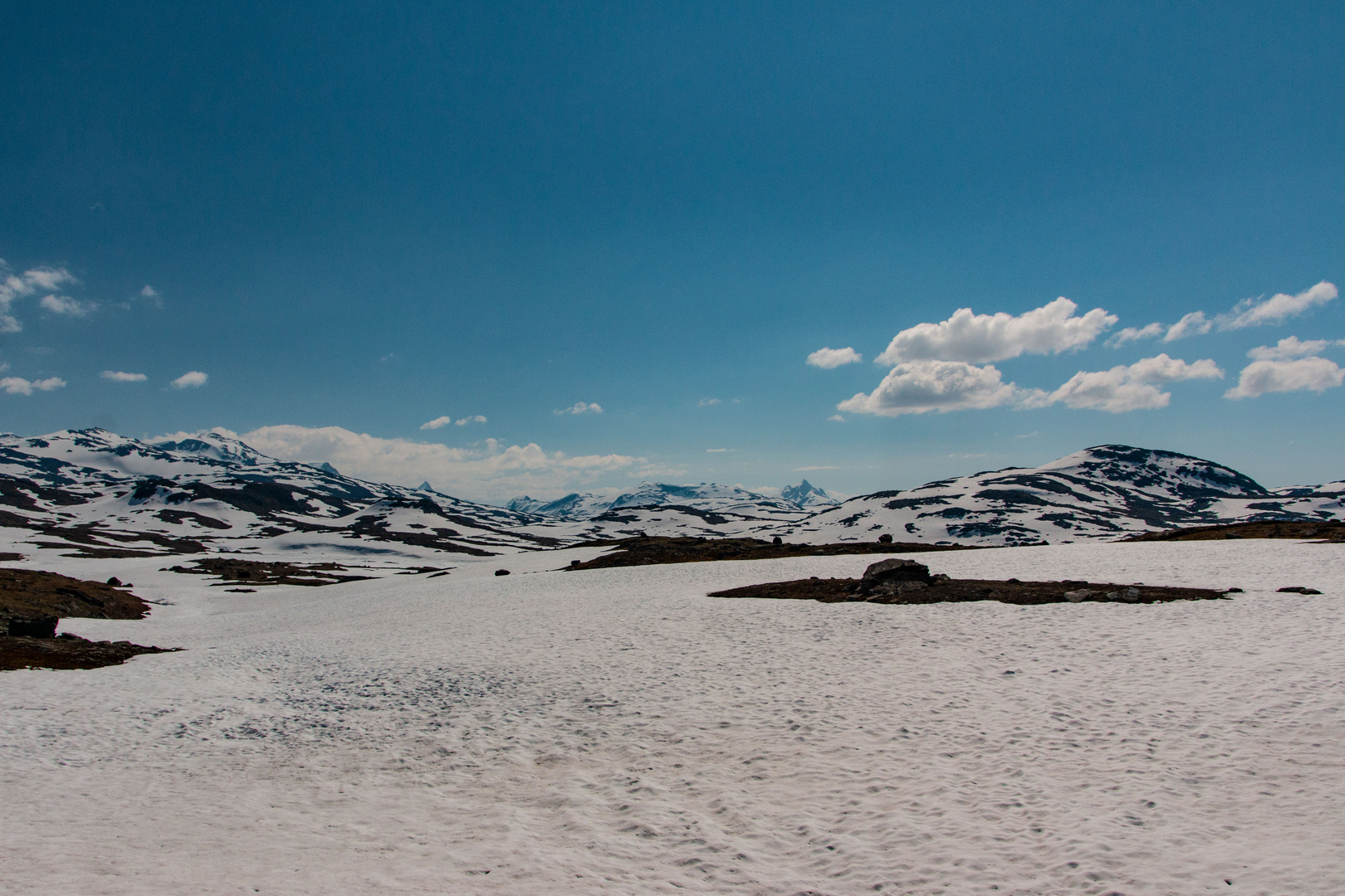 Winterlandschaft im Mai