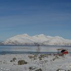 Winterlandschaft im nördlichen Norwegen...