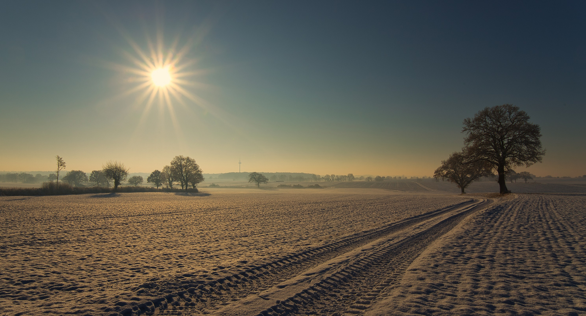 Winterlandschaft im Norden