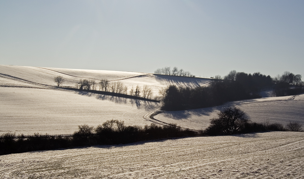 Winterlandschaft im Odenwald