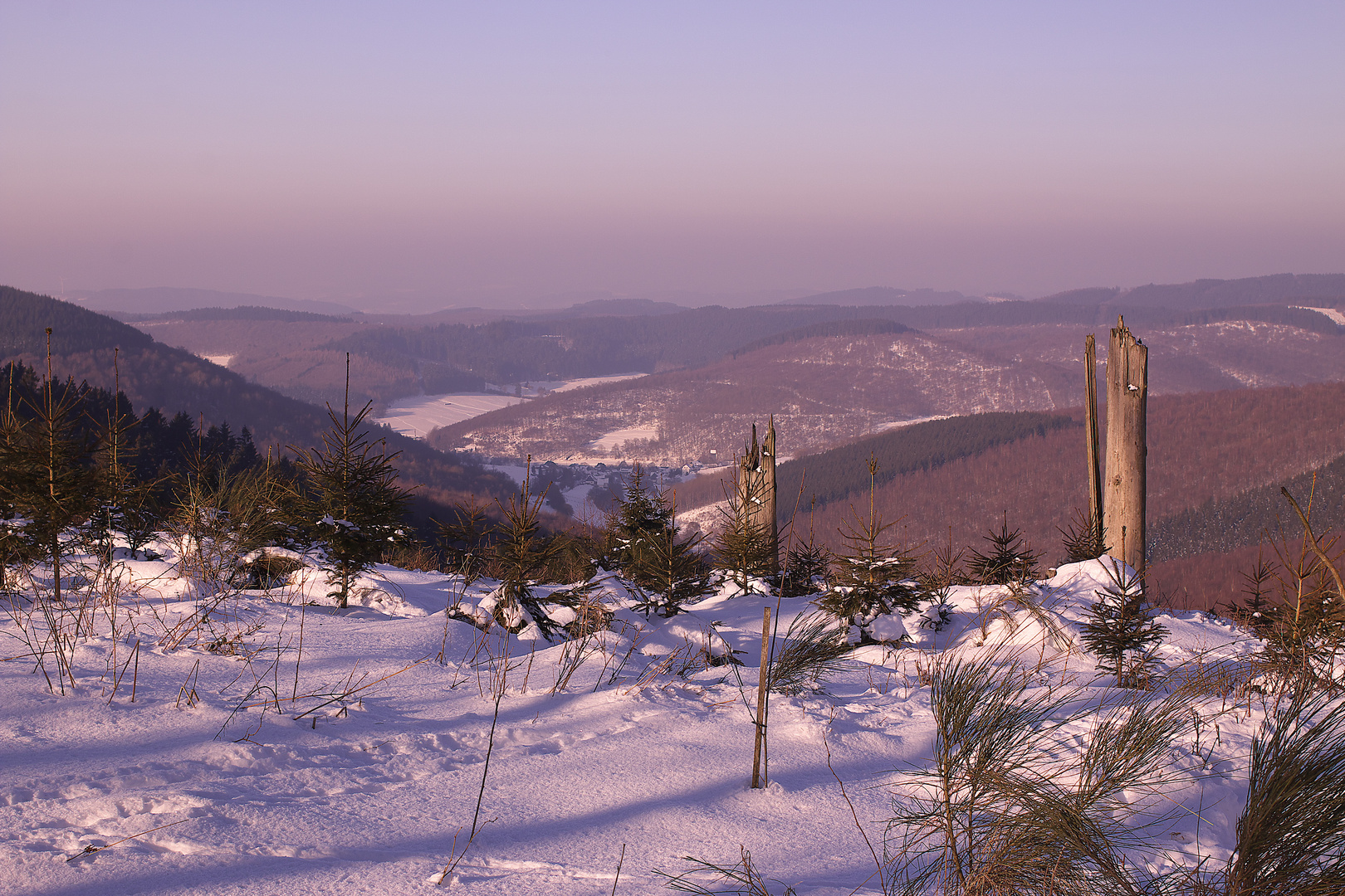 Winterlandschaft im Rothaargebirge / Bild 2