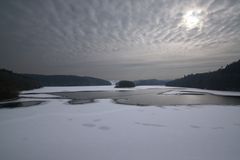 Winterlandschaft im südlichen Ruhrgebiet