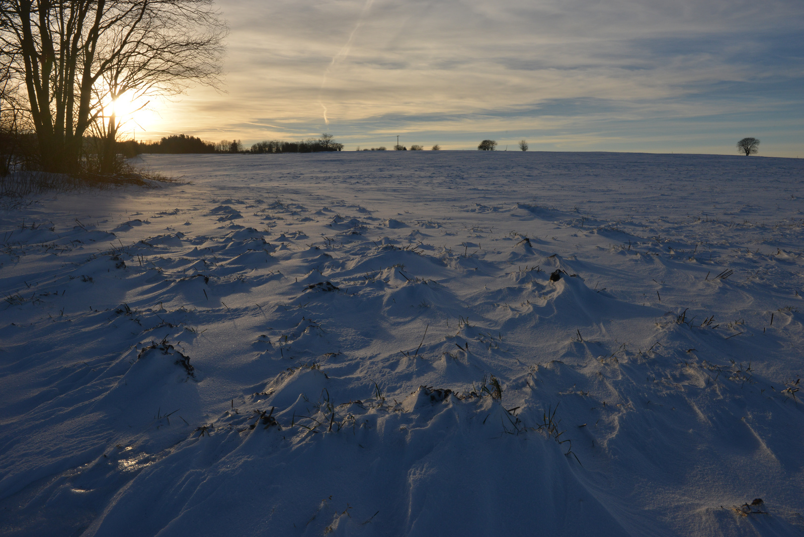 Winterlandschaft im Vogelsberg