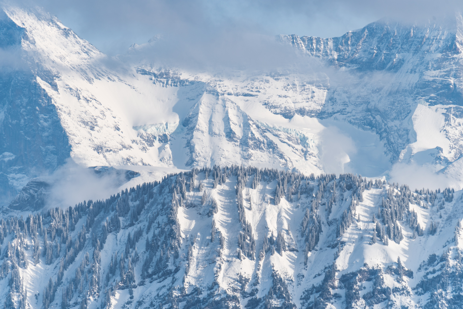 Winterlandschaft imse Schweiz