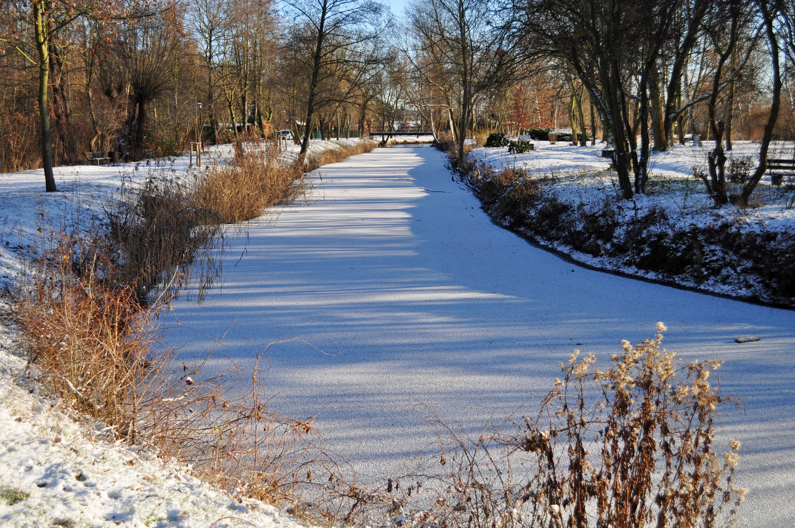 Winterlandschaft in der Fuhneaue