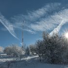 Winterlandschaft in der Rhön Kreuzberg