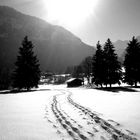 Winterlandschaft in Goldegg am See 2005